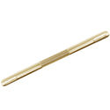 Hotel Style Shower Bar Footrest - Satin Brass Finish