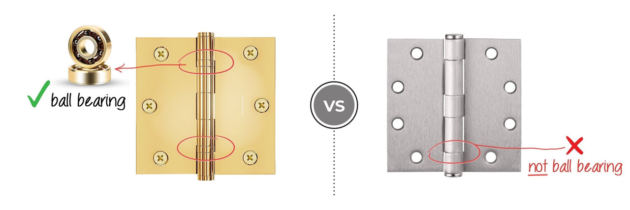 brass ball bearing hinge