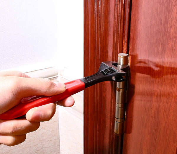 Adjustable knuckle hinge bender tool