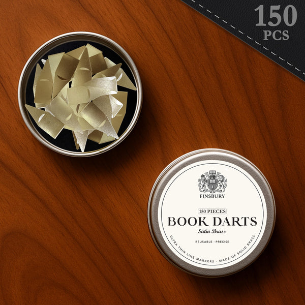 Finsbury Book Darts line markers with tin