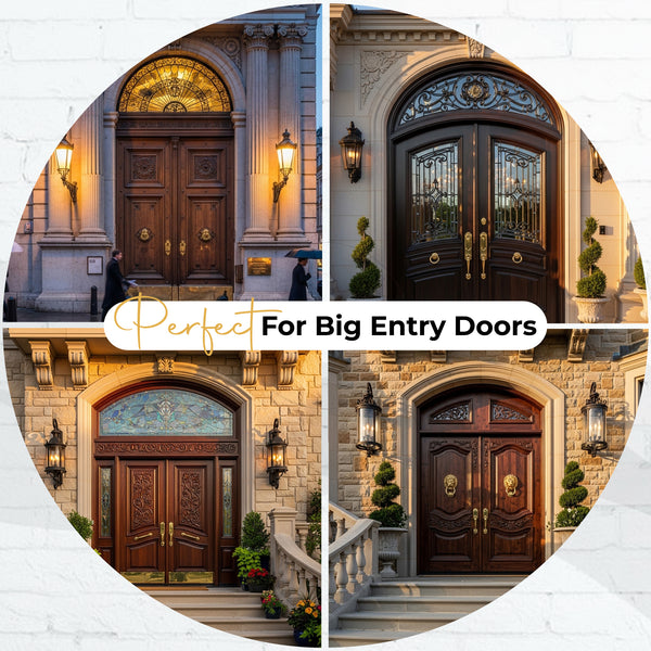 5x5 Inch Solid Brass Ball Bearing Entrance Door Hinge - Satin Brass (Super Heavy Duty 5MM)