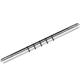 Hotel Style Shower Bar Footrest - Polished Chrome with Grip