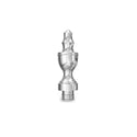 Solid Brass Decorative Tips - Polished Chrome