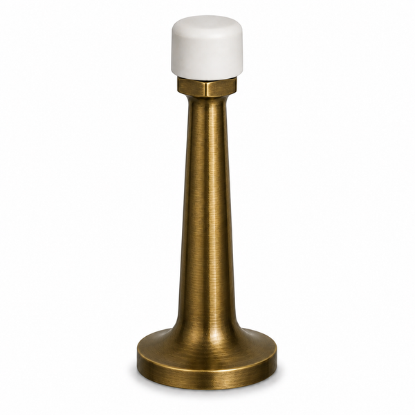 3″ Wall-Mount Door Stop – Solid Brass, Residential Grade, Antique Brass (US5)