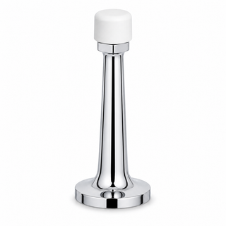 3″ Wall-Mount Door Stop – Solid Brass, Residential Grade, Polished Chrome (US26)