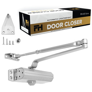 Lightweight Aluminum Door Closer - Size 3 - Finsbury Hardware