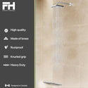 Hotel Style Shower Bar Footrest - Chrome Finish - Finsbury Hardware